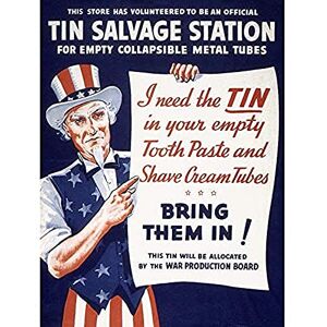Fine Art Prints War WWII USA Uncle Sam Tin Salvage Metal Effort Advert Unframed Wall Art Print Poster Home Decor Premium Fine Art Prints War WWII USA Uncle Sam Tin Salvage Metal Effort Advert Unframed Wall Art Print Poster Home Decor Premium