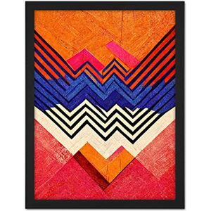 Wee Blue Coo Memphis Design Geometric Retro Abstract Orange Red Blue Cream Painting Artwork Framed Wall Art Print 18X24 Inch Wee Blue Coo Memphis Design Geometric Retro Abstract Orange Red Blue Cream Painting Artwork Framed Wall Art Print 18X24 Inch