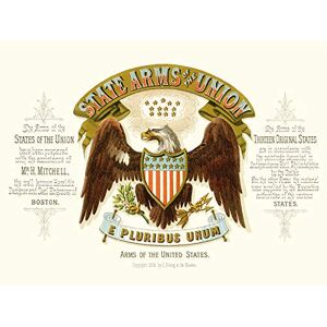 Fine Art Prints Mitchell State Arms Union 1876 Book Illustration Premium Wall Art Canvas Print 18X24 Inch Fine Art Prints Mitchell State Arms Union 1876 Book Illustration Premium Wall Art Canvas Print 18X24 Inch