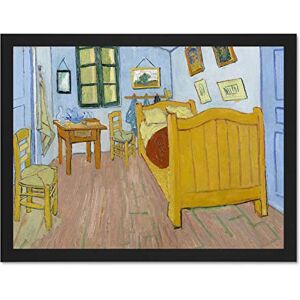 Fine Art Prints Van Gogh The Bedroom Large Framed Art Print Poster Wall Decor 18x24 inch Fine Art Prints Van Gogh The Bedroom Large Framed Art Print Poster Wall Decor 18x24 inch