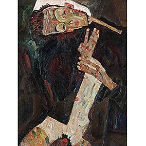 Fine Art Prints Egon Schiele The Lyricist Painting Art Print Canvas Premium Wall Decor Poster Mural Fine Art Prints Egon Schiele The Lyricist Painting Art Print Canvas Premium Wall Decor Poster Mural