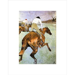 Wee Blue Coo Toulouse Lautrec Jockey 2 Old Master Wall Art Print Wee Blue Coo Toulouse Lautrec Jockey 2 Old Master Wall Art Print