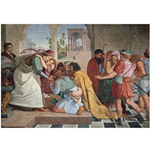 Wee Blue Coo Painting Biblical Cornelius Joseph Reveals Himself Wall Art Print Wee Blue Coo Painting Biblical Cornelius Joseph Reveals Himself Wall Art Print