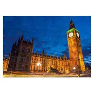 Wee Blue Coo Photo Big Ben Parliament Westminster London Night Wall Art Print Wee Blue Coo Photo Big Ben Parliament Westminster London Night Wall Art Print