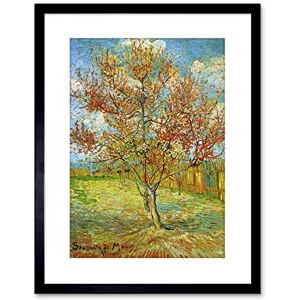 Wee Blue Coo PAINTING VAN GOGH PINK PEACH TREE BLOSSOM FRAMED PICTURE ART PRINT F97X9140 Wee Blue Coo PAINTING VAN GOGH PINK PEACH TREE BLOSSOM FRAMED PICTURE ART PRINT F97X9140