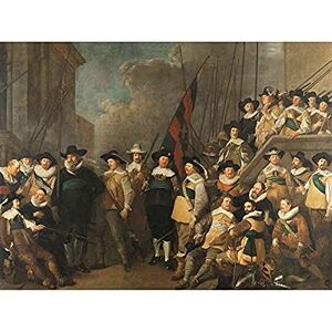Artery8 Backer Officers 5th District Captain De Graeff Art Print Canvas Premium Wall Decor Poster Mural Artery8 Backer Officers 5th District Captain De Graeff Art Print Canvas Premium Wall Decor Poster Mural