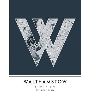 Wee Blue Coo Walthamstow England United Kingdom City Map Navy Colour Block Modern Typography Stylish Letter Unframed Word Wall Art Print Poster for Home Décor CITYMAP1 Wee Blue Coo Walthamstow England United Kingdom City Map Navy Colour Block Modern Typography Stylish Letter Unframed Word Wall Art Print Poster for Home Décor CITYMAP1