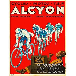 Wee Blue Coo Alcyon Cycles Event Tour Europe Unframed Wall Art Print Poster Home Decor Premium Wee Blue Coo Alcyon Cycles Event Tour Europe Unframed Wall Art Print Poster Home Decor Premium