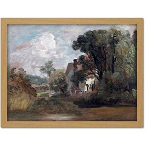 Artery8 Constable Willy Lotts House Landscape Trees Church Painting Artwork Framed Wall Art Print 18X24 Inch Artery8 Constable Willy Lotts House Landscape Trees Church Painting Artwork Framed Wall Art Print 18X24 Inch