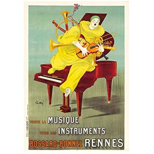 Wee Blue Coo Ad Music Bossard Bonnel Clown Piano Rennes France Picture Wall Art Print Wee Blue Coo Ad Music Bossard Bonnel Clown Piano Rennes France Picture Wall Art Print