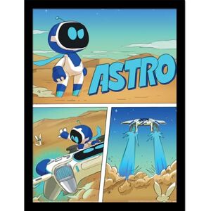 Pyramid Playstation Astro Bot (Comic Strip) 30cm x 40cm Framed Collector Print One Size Pyramid Playstation Astro Bot (Comic Strip) 30cm x 40cm Framed Collector Print One Size