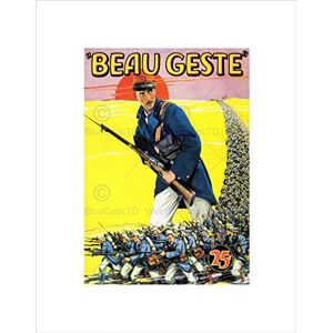 Wee Blue Coo Comics Beau Geste French Foreign Legion Hero War Wall Art Print Wee Blue Coo Comics Beau Geste French Foreign Legion Hero War Wall Art Print