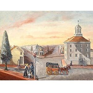 Artery8 Chappel New York Hot Corn Seller Painting Unframed Wall Art Print Poster Home Decor Premium Artery8 Chappel New York Hot Corn Seller Painting Unframed Wall Art Print Poster Home Decor Premium