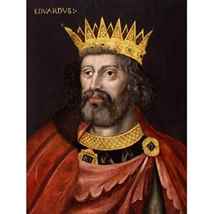 Fine Art Prints Poster, Portrait King Edward II, England-Malerei, königlicher historischer Stil, großer Druck, Wandkunst, Dekor-Bild Fine Art Prints Poster, Portrait King Edward II, England-Malerei, königlicher historischer Stil, großer Druck, Wandkunst, Dekor-Bild