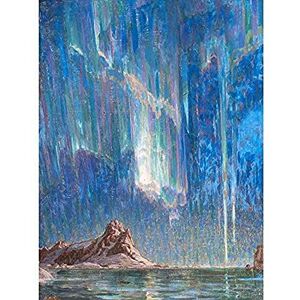 Fine Art Prints Boberg Northern Lights Aurora Borealis Painting Art Print Canvas Premium Wall Decor Poster Mural Fine Art Prints Boberg Northern Lights Aurora Borealis Painting Art Print Canvas Premium Wall Decor Poster Mural