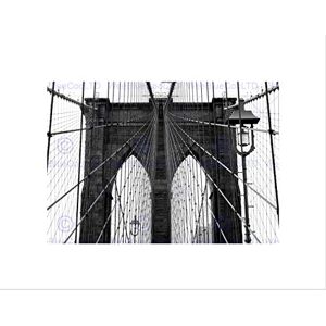 Wee Blue Coo Photo Architecture Detail Brooklyn Bridge New York City Wall Art Print Wee Blue Coo Photo Architecture Detail Brooklyn Bridge New York City Wall Art Print