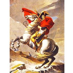 Wee Blue Coo Paintings Napoleon Bonaparte Emperor France Alps St Bernard Horse Canvas Print Wee Blue Coo Paintings Napoleon Bonaparte Emperor France Alps St Bernard Horse Canvas Print