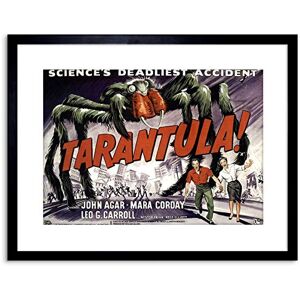 Wee Blue Coo MOVIE FILM TARANTULA GIANT SPIDER HORROR FRAMED PRINT F97X4136 Wee Blue Coo MOVIE FILM TARANTULA GIANT SPIDER HORROR FRAMED PRINT F97X4136