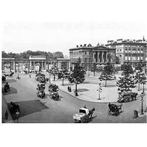 Wee Blue Coo Vintage Photo London Hyde Park Corner England Wall Art Print Wee Blue Coo Vintage Photo London Hyde Park Corner England Wall Art Print
