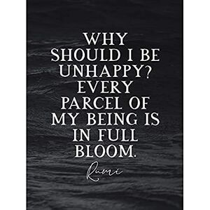 Artery8 Slate Quote Rumi Full Bloom Unframed Wall Art Print Poster Home Decor Premium Artery8 Slate Quote Rumi Full Bloom Unframed Wall Art Print Poster Home Decor Premium