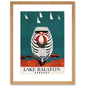 Wee Blue Coo Travel Lake Balaton Hungary Boat Sails Picture Framed Wall Art Print Wee Blue Coo Travel Lake Balaton Hungary Boat Sails Picture Framed Wall Art Print