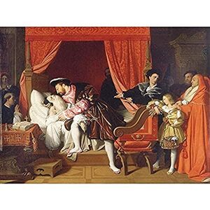 Fine Art Prints Ingres Francis Last Breaths Leonardo Da Vinci Painting Art Print Canvas Premium Wall Decor Poster Mural Fine Art Prints Ingres Francis Last Breaths Leonardo Da Vinci Painting Art Print Canvas Premium Wall Decor Poster Mural