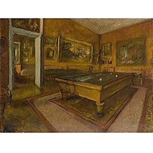Fine Art Prints Edgar Degas Billiard Room At Menil Hubert Unframed Wall Art Print Poster Home Decor Premium Fine Art Prints Edgar Degas Billiard Room At Menil Hubert Unframed Wall Art Print Poster Home Decor Premium