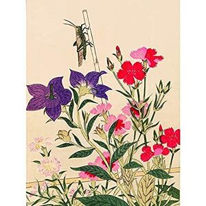 Artery8 Kitagawa Utamaro Rice Locust Flowers Japanese Painting Unframed Wall Art Print Poster Home Decor Premium Artery8 Kitagawa Utamaro Rice Locust Flowers Japanese Painting Unframed Wall Art Print Poster Home Decor Premium