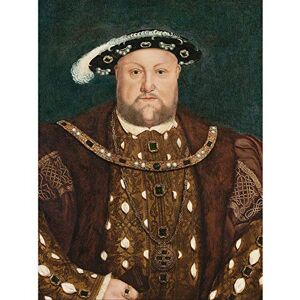 Fine Art Prints After Hans Holbein The Younger King Henry VIII Large Art Print Poster Wall Decor Premium Mural,24 x 18 inches Fine Art Prints After Hans Holbein The Younger King Henry VIII Large Art Print Poster Wall Decor Premium Mural,24 x 18 inches