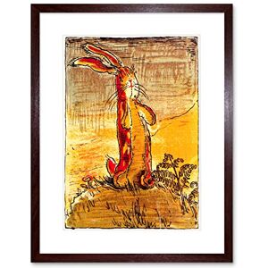 Wee Blue Coo Painting Book Williams Velveteen Rabbit Nicholson Cover Framed Wall Art Print Wee Blue Coo Painting Book Williams Velveteen Rabbit Nicholson Cover Framed Wall Art Print