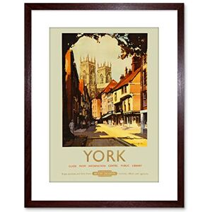 Wee Blue Coo 9x7 '' YORK CATHEDRAL MINSTER SHAMBLES RAIL TRAIN FRAMED ART PRINT F97X1556 Wee Blue Coo 9x7 '' YORK CATHEDRAL MINSTER SHAMBLES RAIL TRAIN FRAMED ART PRINT F97X1556