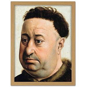 Fine Art Prints Master Of Flemalle Portrait Of A Fat Man Large Framed Art Print Poster Wall Decor 18x24 Fine Art Prints Master Of Flemalle Portrait Of A Fat Man Large Framed Art Print Poster Wall Decor 18x24