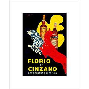 Wee Blue Coo Advert Drink Alcohol Florio Zebra Aperitif Cool Wall Art Print Wee Blue Coo Advert Drink Alcohol Florio Zebra Aperitif Cool Wall Art Print