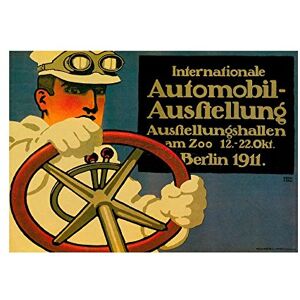 Wee Blue Coo Vintage Ad Automobile Club International Berlin Germany Wall Art Print Wee Blue Coo Vintage Ad Automobile Club International Berlin Germany Wall Art Print