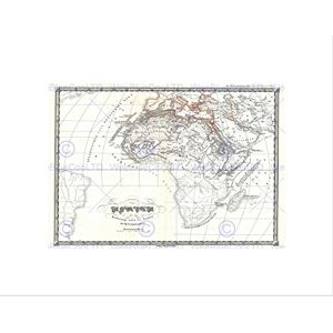 Wee Blue Coo 1855 Spruner Map Africa To Arab Conquests In 7th Century Wall Art Print Wee Blue Coo 1855 Spruner Map Africa To Arab Conquests In 7th Century Wall Art Print