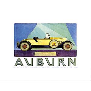 Wee Blue Coo Ad Car Classic Automobile Transport Auburn 8-88 Roadster Wall Art Print Wee Blue Coo Ad Car Classic Automobile Transport Auburn 8-88 Roadster Wall Art Print