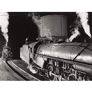 Fine Art Prints Poster, Motiv: Old Steam Train Engines Virginia USA, groß, 45,7 x 61 cm Fine Art Prints Poster, Motiv: Old Steam Train Engines Virginia USA, groß, 45,7 x 61 cm