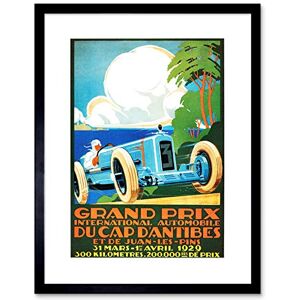 Wee Blue Coo MOTOR SPORT GRAND PRIX FRANCE AUTOMOBILE CAR VINTAGE FRAMED PRINT B12X2822 Wee Blue Coo MOTOR SPORT GRAND PRIX FRANCE AUTOMOBILE CAR VINTAGE FRAMED PRINT B12X2822