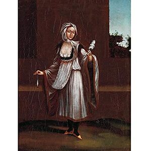 Artery8 Vanmour Woman From The Island Of Patmos Painting Unframed Wall Art Print Poster Home Decor Premium Artery8 Vanmour Woman From The Island Of Patmos Painting Unframed Wall Art Print Poster Home Decor Premium