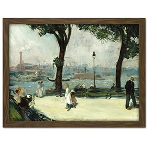 Fine Art Prints William Glackens East River Park Large Framed Art Print Poster Wall Decor 18x24 Fine Art Prints William Glackens East River Park Large Framed Art Print Poster Wall Decor 18x24