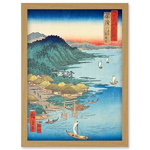 Artery8 - Daijingu Shrine Kashima - Light Oak - A4 - Framed Art Artery8 - Daijingu Shrine Kashima - Light Oak - A4 - Framed Art