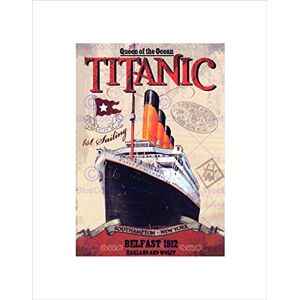 Wee Blue Coo Travel Transport Titanic Liner Disaster Queen Ocean Wall Art Print Wee Blue Coo Travel Transport Titanic Liner Disaster Queen Ocean Wall Art Print