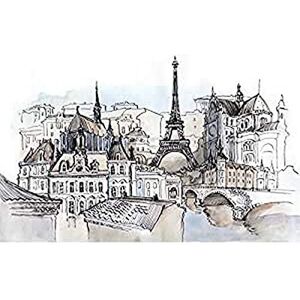 Fine Art Prints France Ink Drawing Paris Art Print Canvas Premium Wall Decor Poster Fine Art Prints France Ink Drawing Paris Art Print Canvas Premium Wall Decor Poster