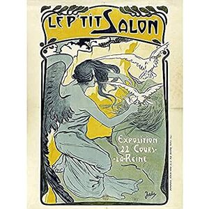 Fine Art Prints Jordic Le P'tit Salon Exhibition French Advert Art Print Canvas Premium Wall Decor Poster Mural Fine Art Prints Jordic Le P'tit Salon Exhibition French Advert Art Print Canvas Premium Wall Decor Poster Mural