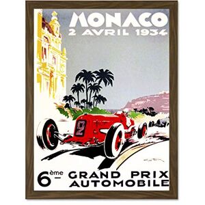 Wee Blue Coo Vintage Advert Transport Grand Prix Monaco Art Large Framed Art Print Poster Wall Decor 18x24 inch Wee Blue Coo Vintage Advert Transport Grand Prix Monaco Art Large Framed Art Print Poster Wall Decor 18x24 inch