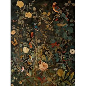 Artery8 Audubon Style Birds in Spring Flower Field Modern Large Wall Art Poster Print Thick Paper 18X24 Inch Artery8 Audubon Style Birds in Spring Flower Field Modern Large Wall Art Poster Print Thick Paper 18X24 Inch