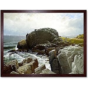 Fine Art Prints Bricher Castle Rock Marblehead Painting Seascape Cropped Unframed Wall Art Print Poster Home Decor Premium Fine Art Prints Bricher Castle Rock Marblehead Painting Seascape Cropped Unframed Wall Art Print Poster Home Decor Premium
