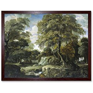 Artery8 Jan Van Der Heyden View In The Woods Painting Art Print Framed Poster Wall Decor 12x16 inch Artery8 Jan Van Der Heyden View In The Woods Painting Art Print Framed Poster Wall Decor 12x16 inch