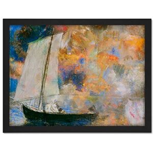 Fine Art Prints Odilon Redon Flower Clouds Large Framed Art Print Poster Wall Decor 18x24 Fine Art Prints Odilon Redon Flower Clouds Large Framed Art Print Poster Wall Decor 18x24