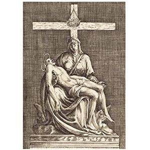 Wee Blue Coo Painting Engraving Callot La Pieta Allegory Wall Art Print Wee Blue Coo Painting Engraving Callot La Pieta Allegory Wall Art Print